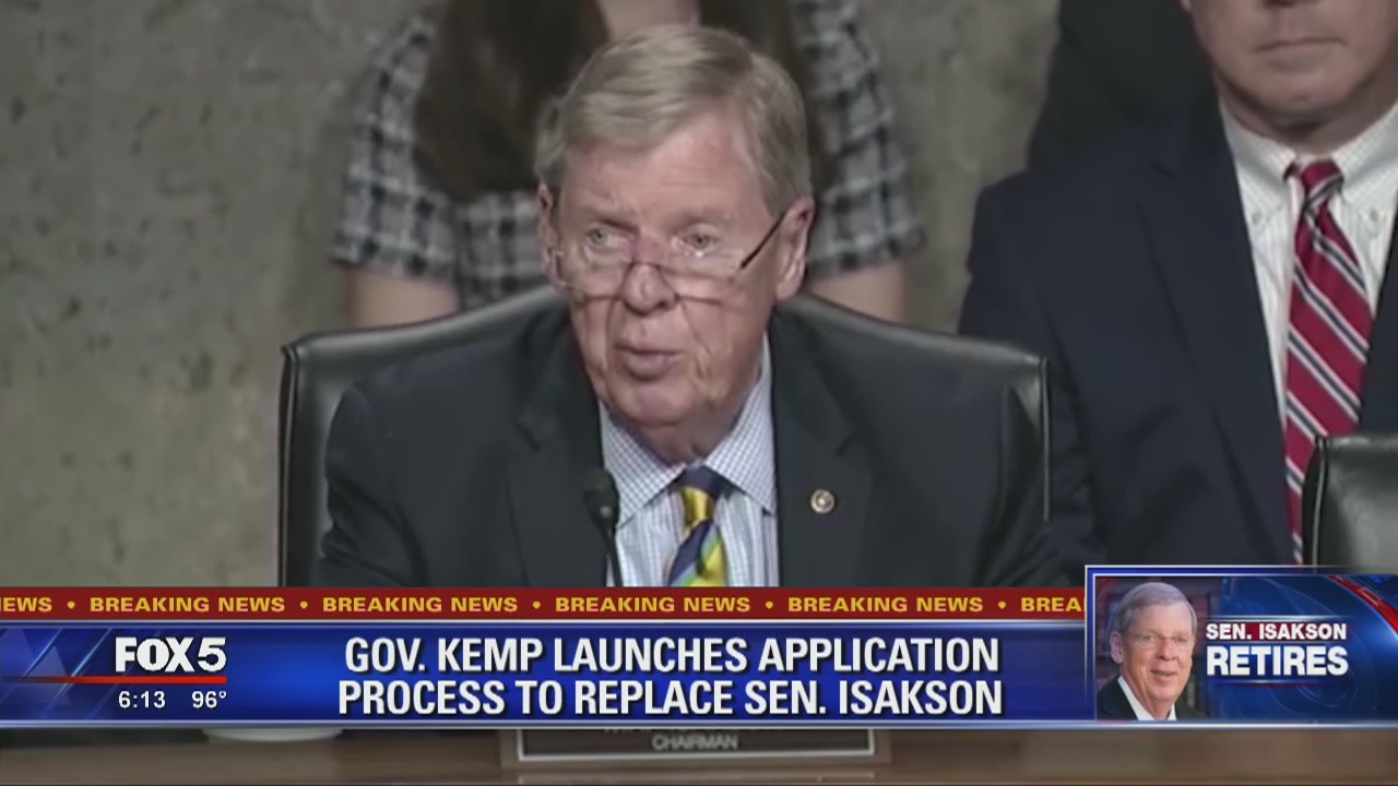 Replacing Sen. Isakson