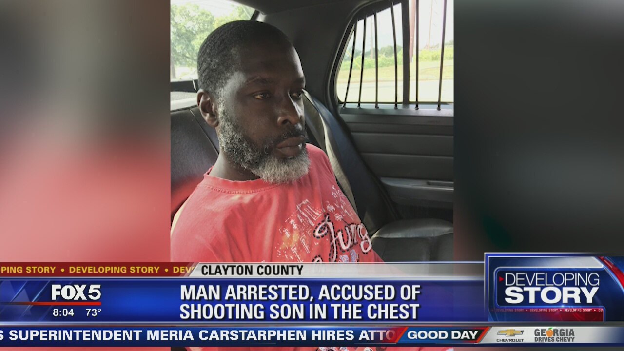 Man accused of shooting son in chest