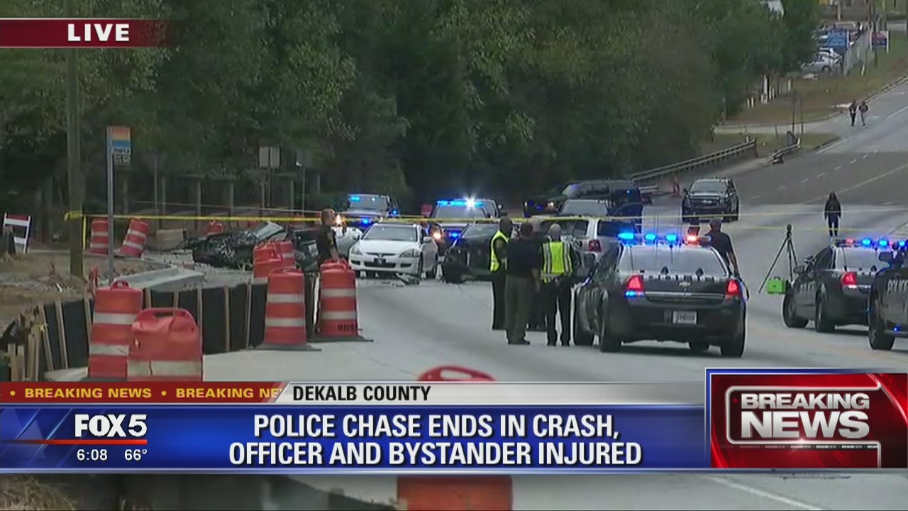 Police officer injured in DeKalb County