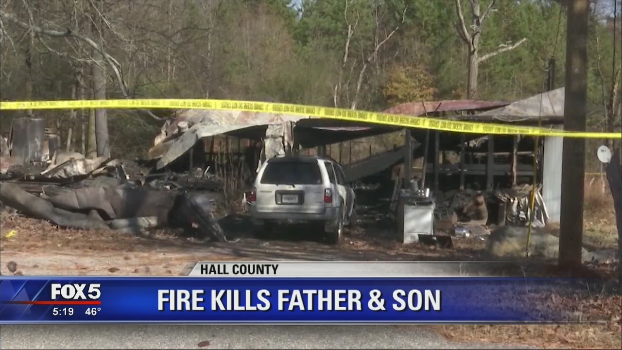 Fire kills father and son
