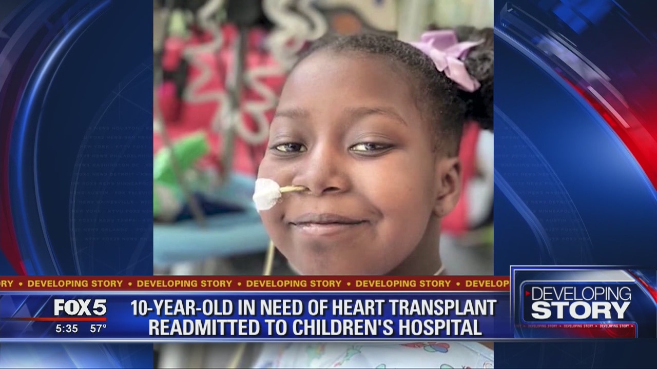 10-year-old heart transplant patient readmitted