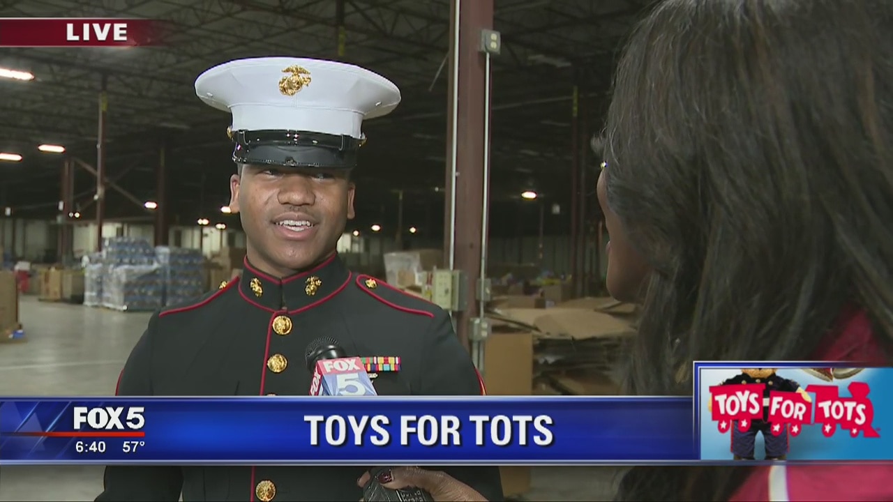 The Marines on Toys For Tots