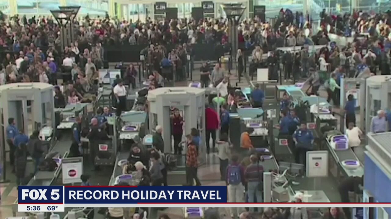 Record holiday travel