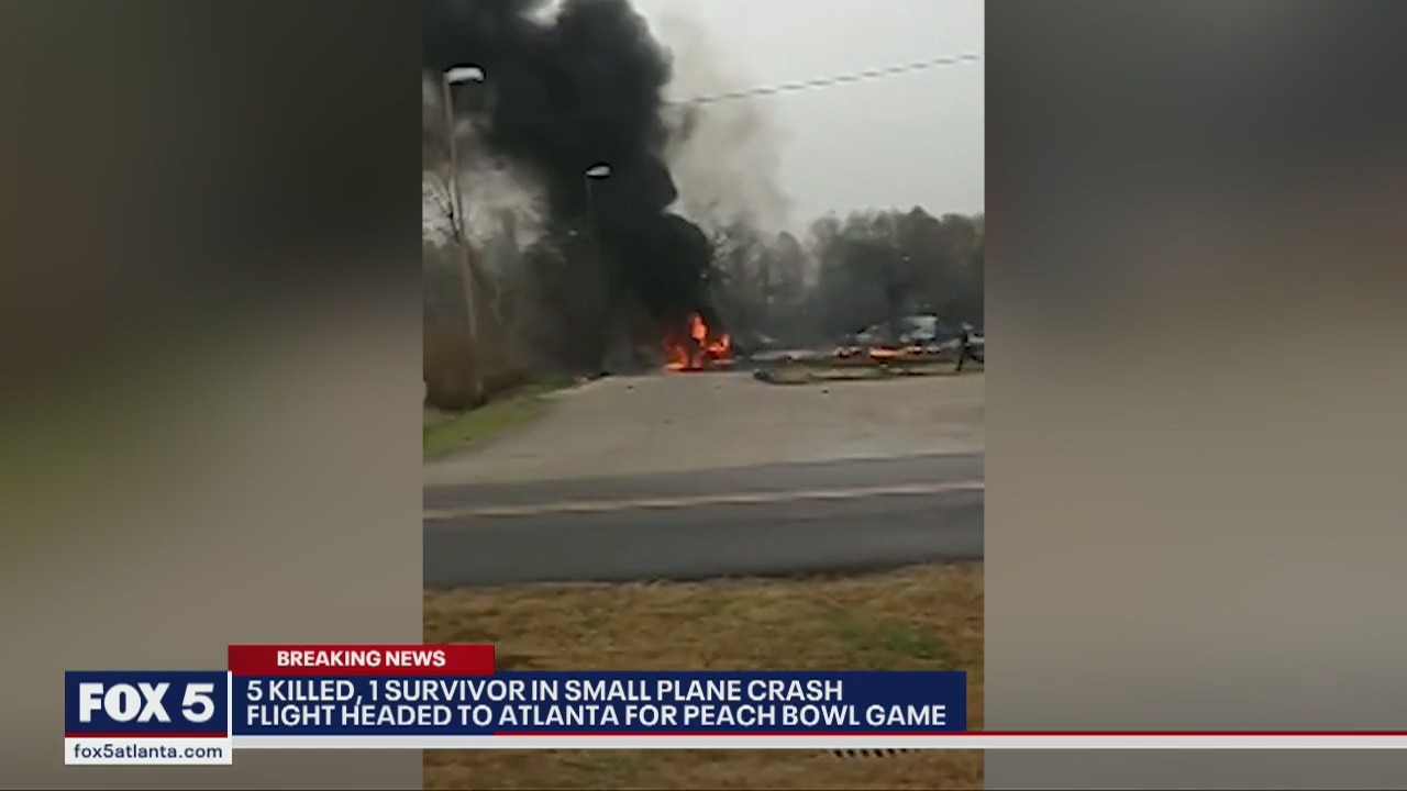 5 killed, 1 survivor in small plane crash