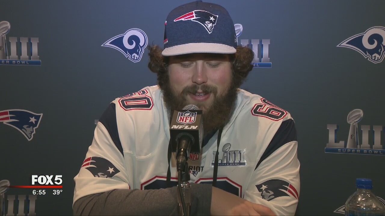 Former Bulldogs-Yellow Jackets throw shade during Patriots practice