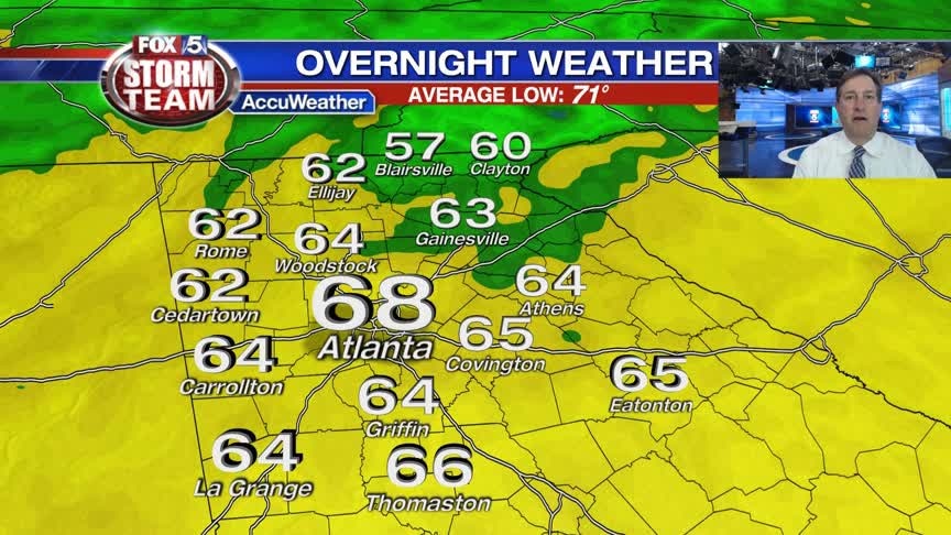 Late Thursday afternoon weather update: