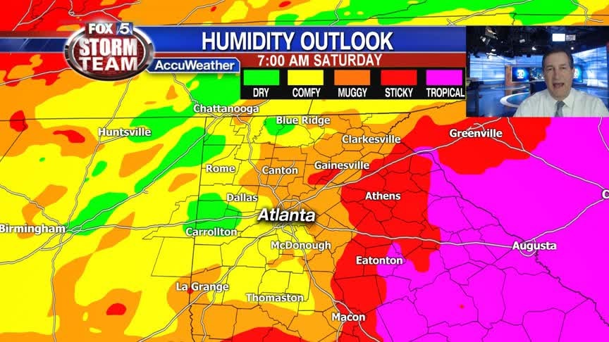 Late Friday afternoon weather update