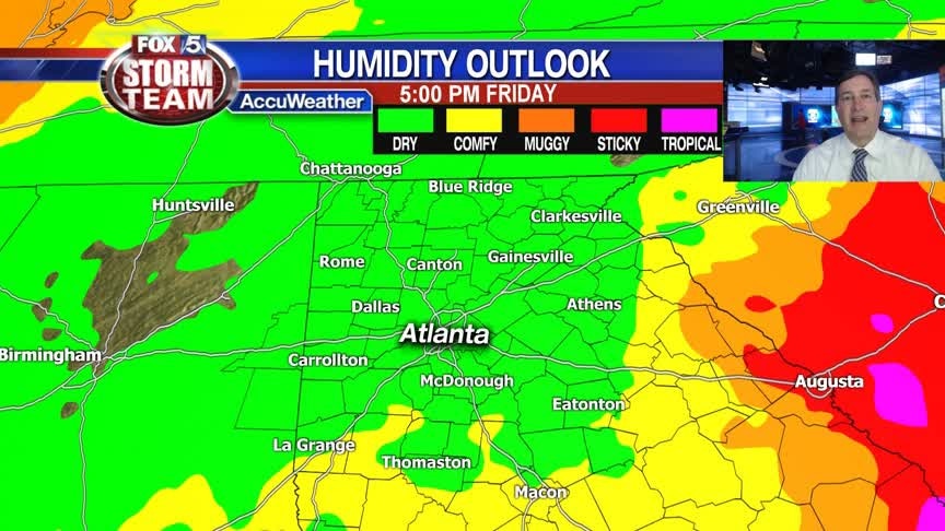 Late Thursday afternoon weather update: