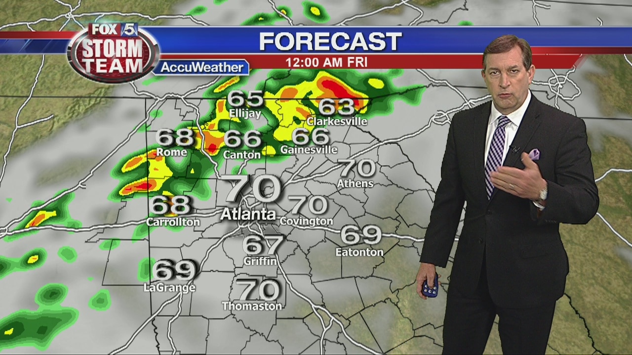 Thursday forecast