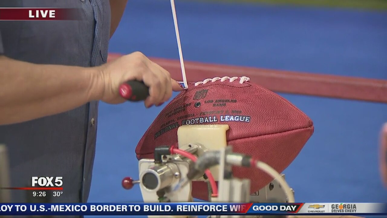 Paul takes over the Wilson Football Factory