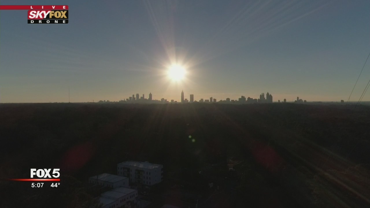 SKY FOX Drone Thursday Sunset