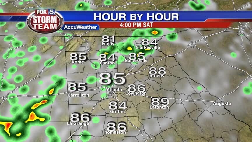 Saturday Forecast