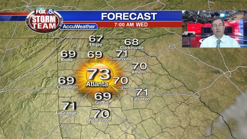 Late Tuesday afternoon weather update