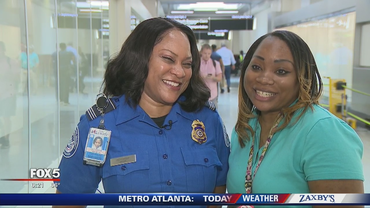 Mother, daughter TSA agents at Hartfield-Jackson