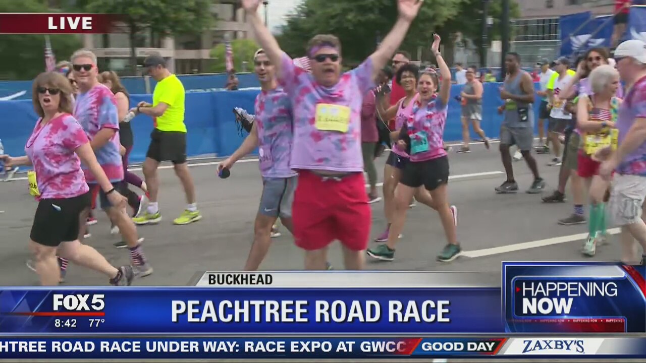 Peachtree Road Race - 8:40 a.m.