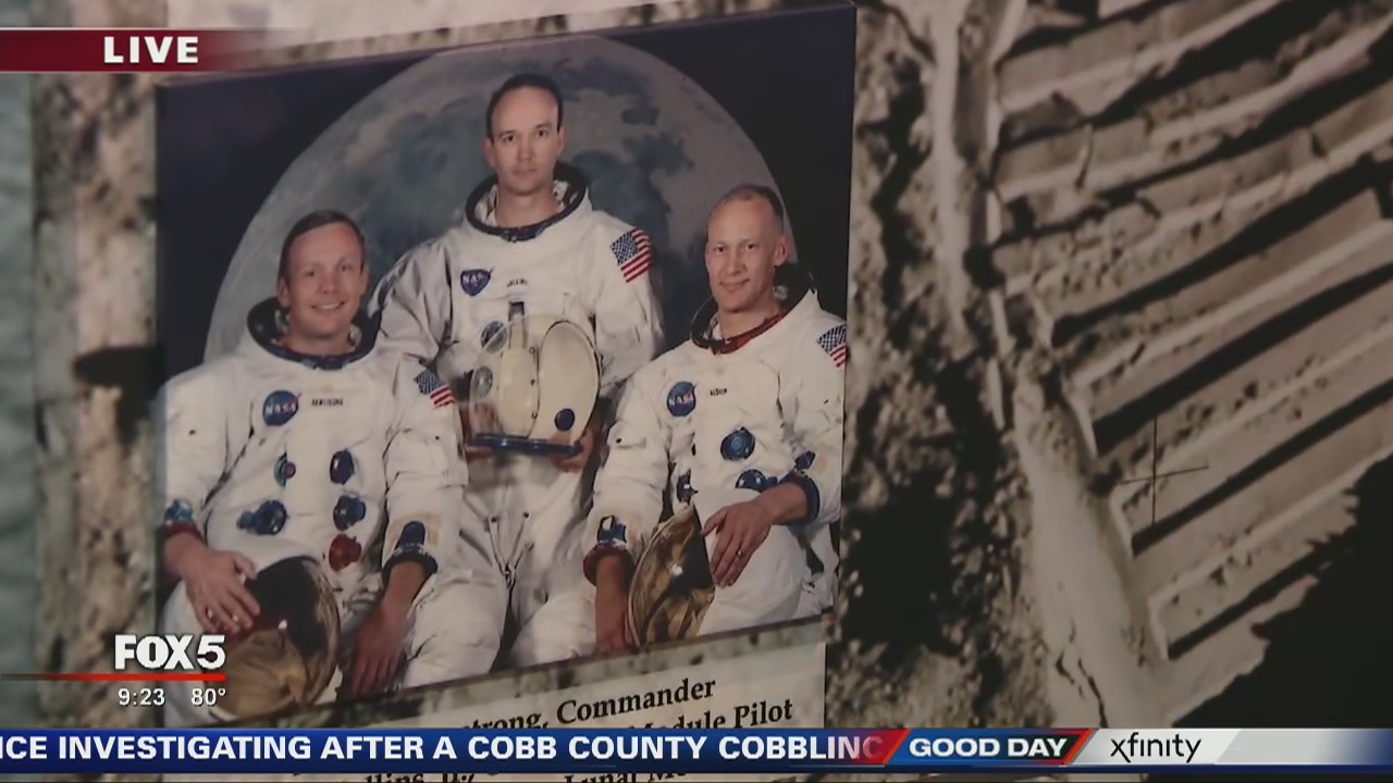 Tellus Science Museum marks moon landing anniversary