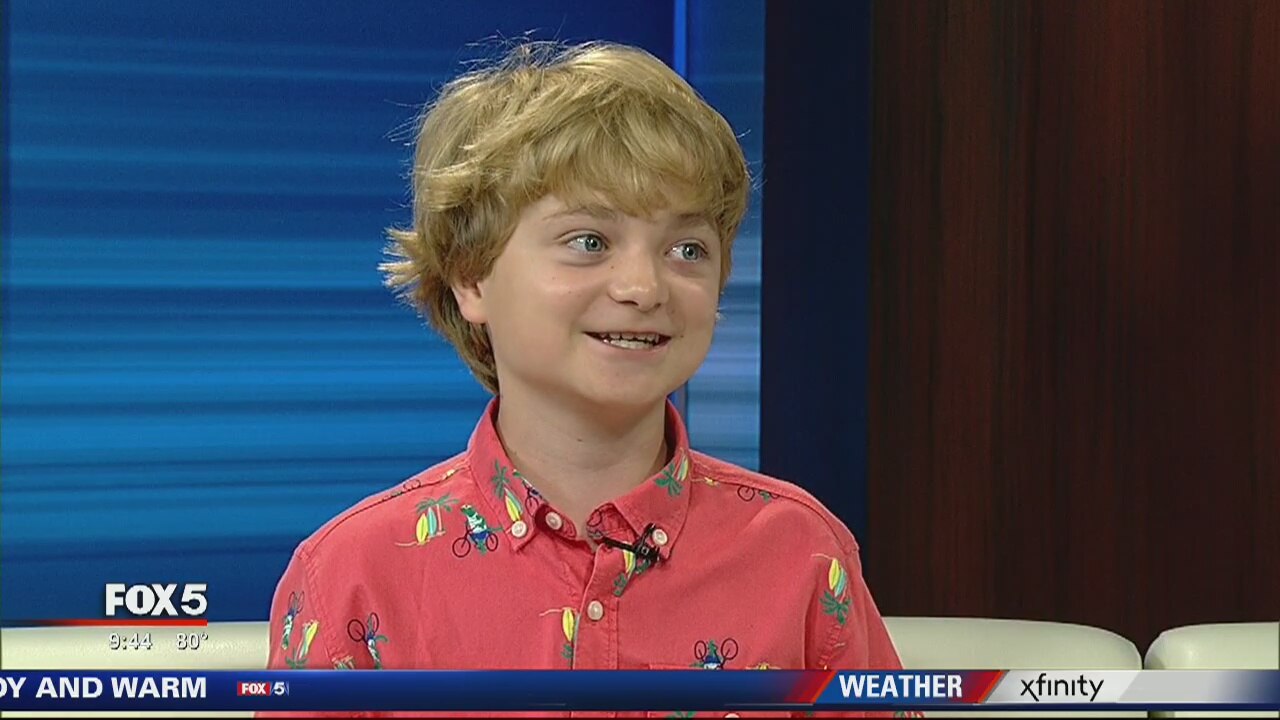 Young actor Will Buie Jr. visits Good Day