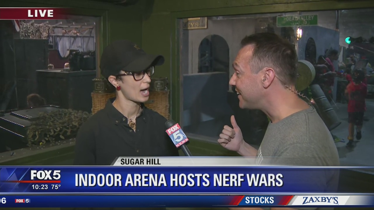Arena hosts Nerf wars in Gwinnett County