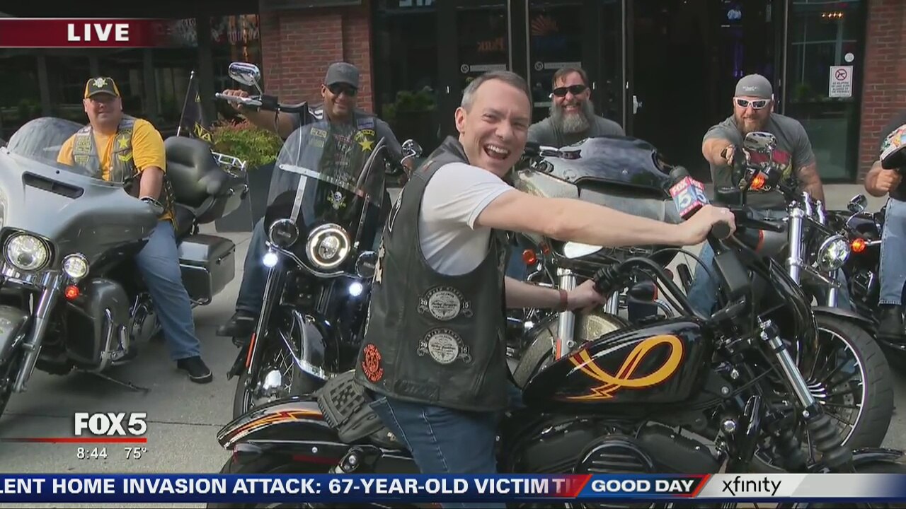 Rock stars and athletes join forces for weekend ride