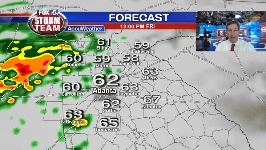 Major weather changes ahead, and they begin on Friday