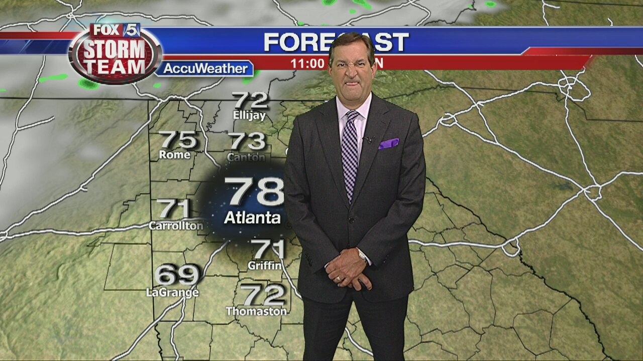 Monday forecast
