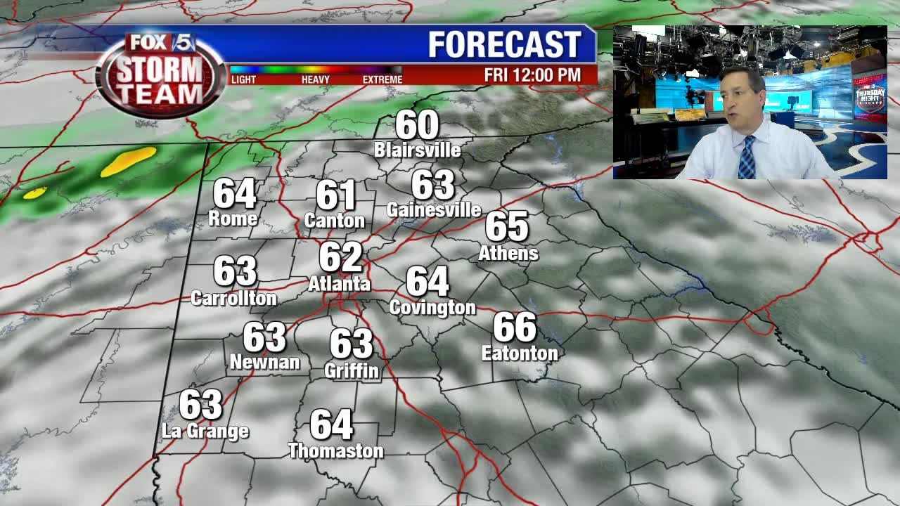 Thursday Evening Weather Update