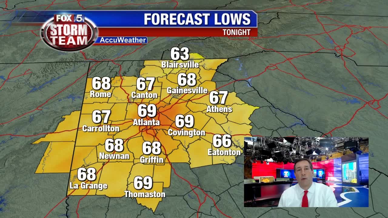 Late Wednesday afternoon weather update: