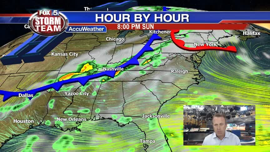 Sunday Night Forecast