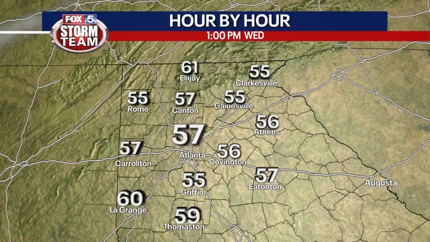 Christmas Eve Afternoon Forecast