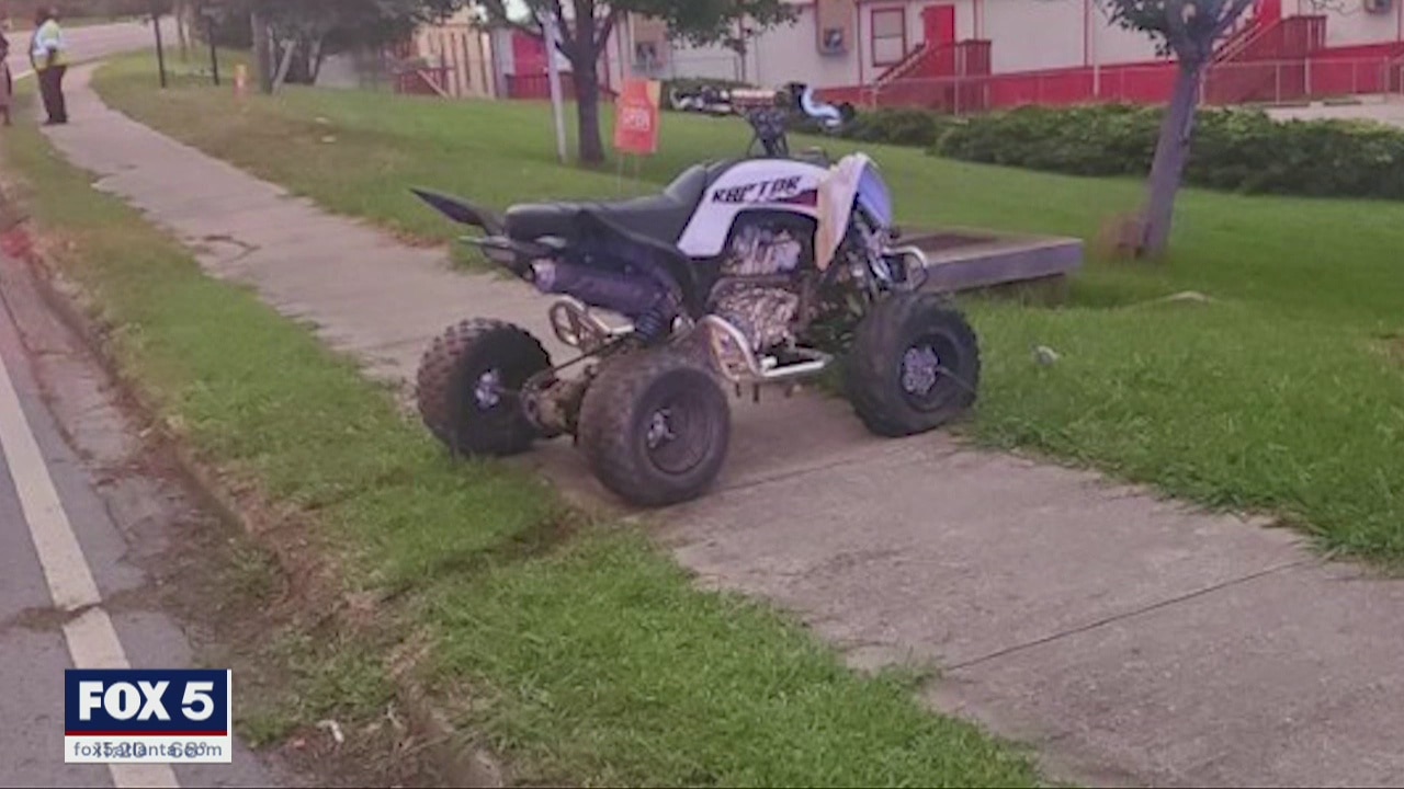 ATV crashes into vehicles | FOX 5 Atlanta