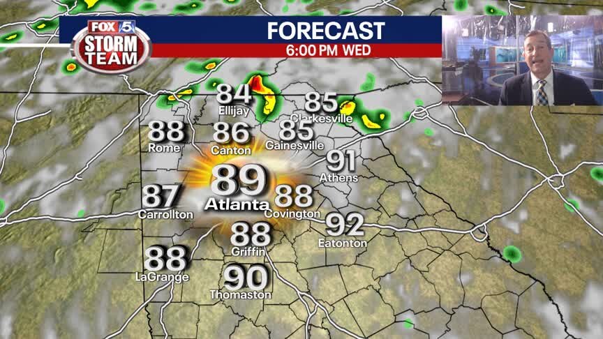 Tuesday Evening Weather Update
