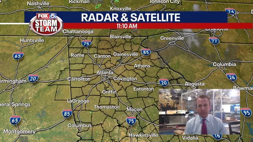 Monday Afternoon Forecast