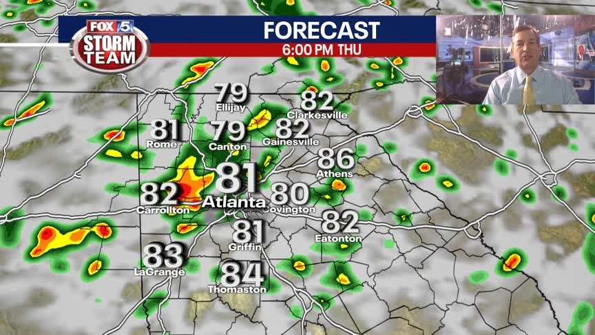 Late Wednesday Afternoon Weather Update