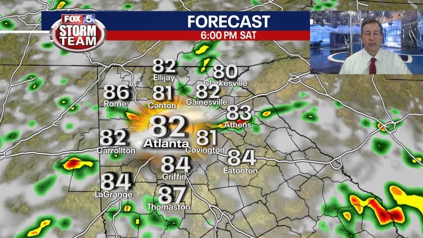 Late Friday Afternoon Weather Update