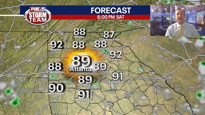 Late Friday Afternoon Weather Update