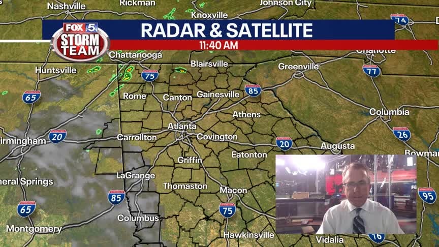 Monday Afternoon Forecast