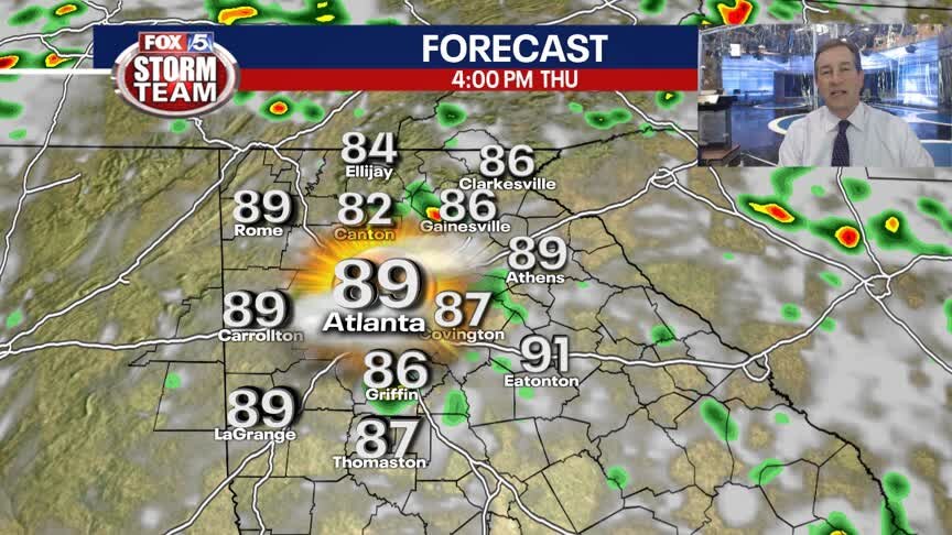 Late Wednesday Afternoon Weather Update
