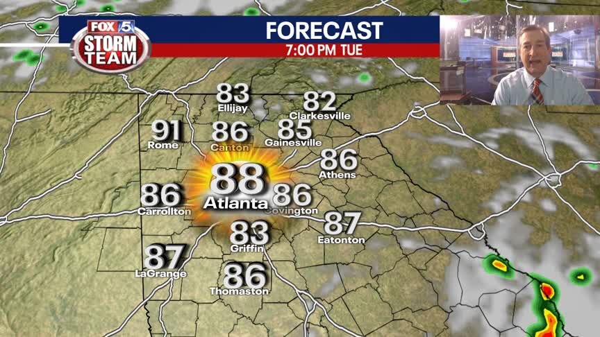 Late Tuesday Afternoon Weather Update