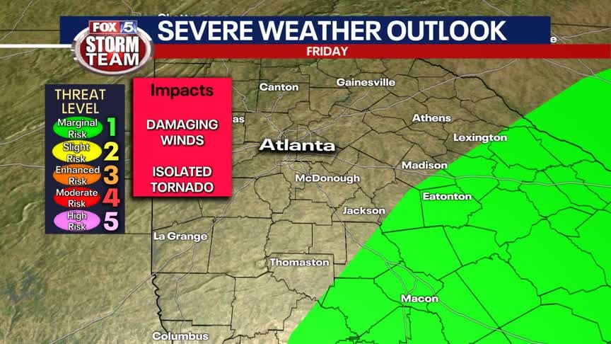 Thursday Afternoon Forecast