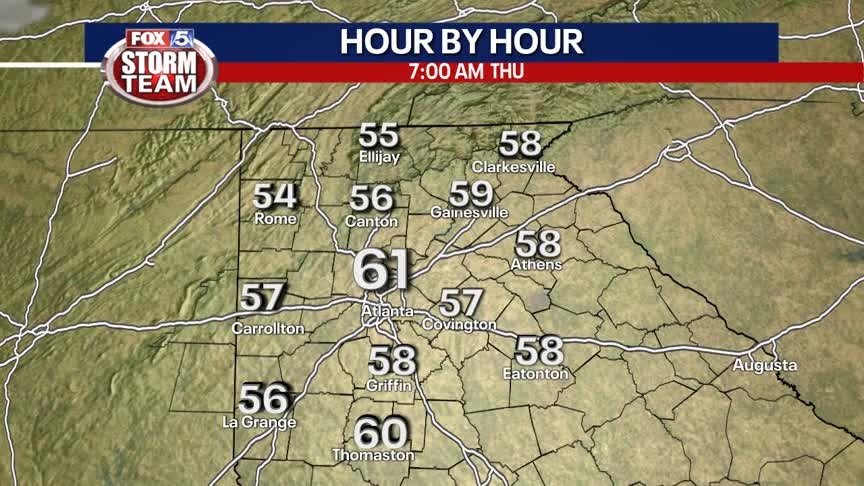 Wednesday Afternoon Forecast