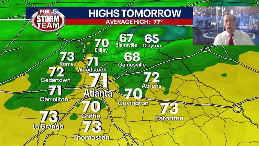 Friday Evening Weather Update
