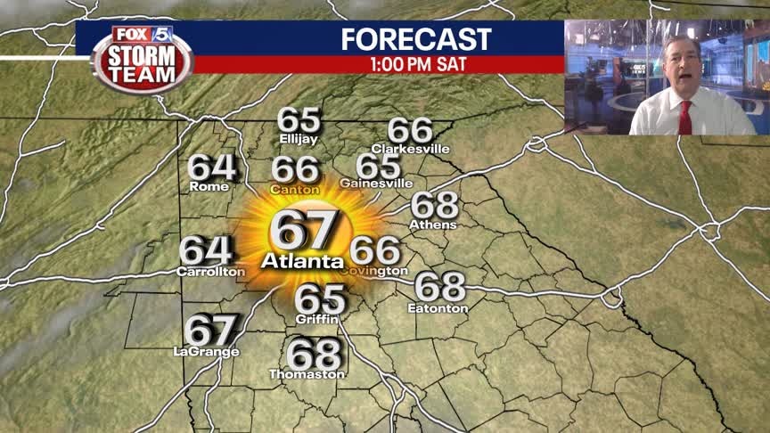 Friday Evening Weather Update