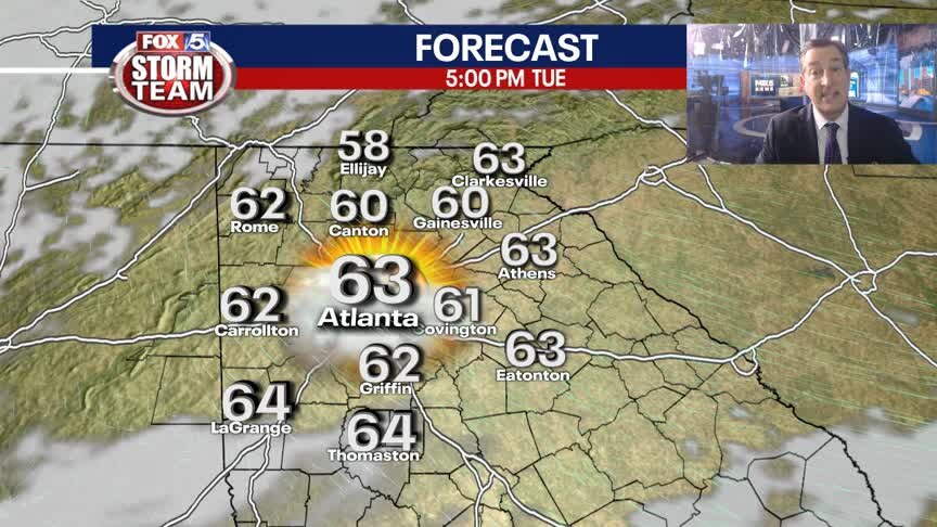 Monday Evening Weather Update