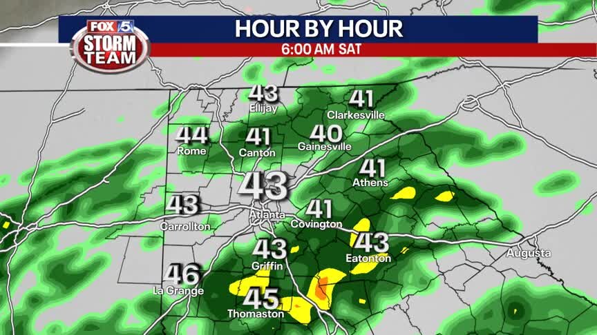 Friday Afternoon Forecast