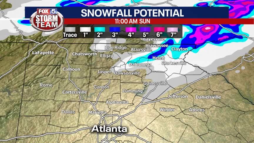 Saturday Forecast