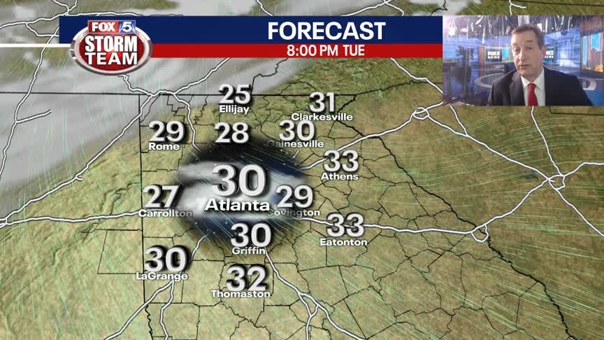 Tuesday Evening Weather Update