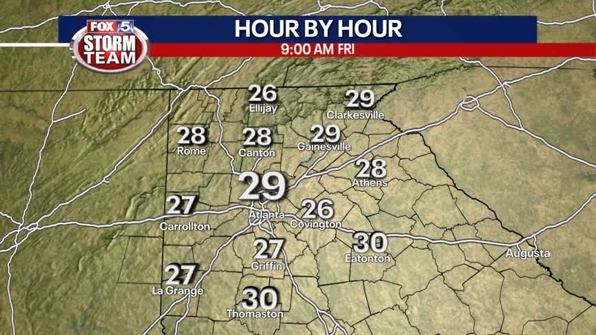 Thursday Afternoon Forecast