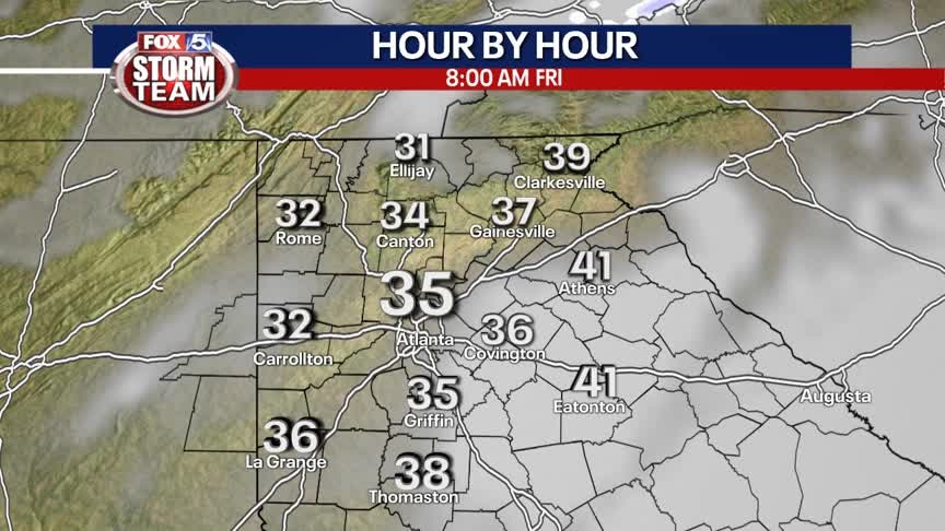 Thursday Afternoon Forecast