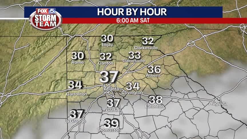 Friday Afternoon Forecast