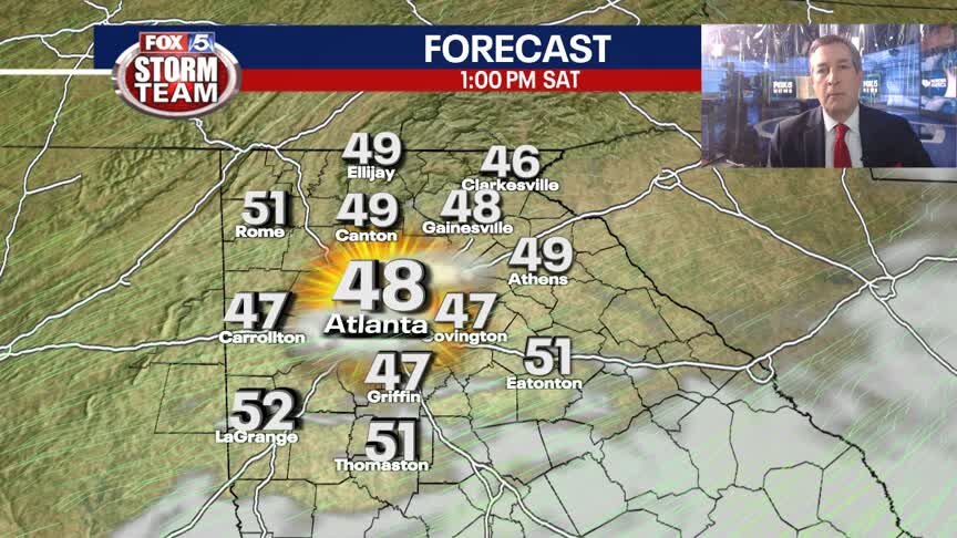 Friday Evening Weather Update